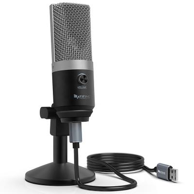 China Professional USB microphone Fifine K670 hot sale recording condenser microphone studio MIC streaming microphone for youtubers for sale