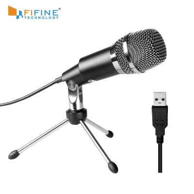 China USB Microphone Fifine K668 High Noise Canceling MIC Recording Live USB Stream Microphones Streaming Microphone for sale