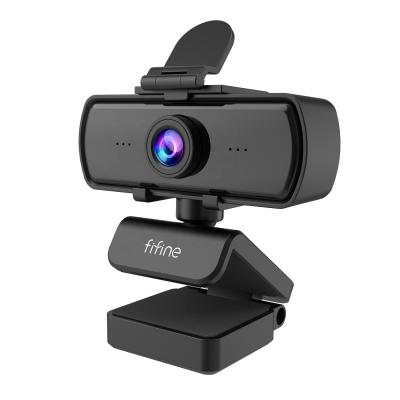 China Hot Selling USB Microphone Fifine 1440P Full HD Computer Webcam With Microphone For Video Meeting for sale