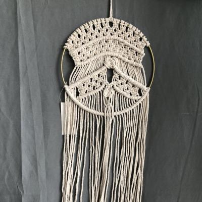 China Europe Macrame Woven Cotton Rope Wall Hanging Most Demand Style Macrame Wall Tapestry For Home Decor for sale