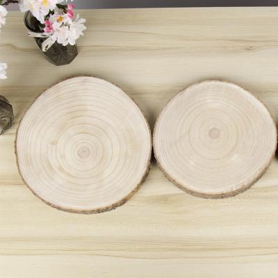 China Europe Wholesale Hot Sale DIY Rustic Natural Log Slices To Wedding Centerpiece Craft for sale