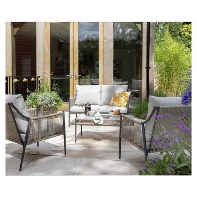 China Transform Your Patio with AJUNION Metal Furniture Set Armchair Size W64 x D78 x H79cm for sale