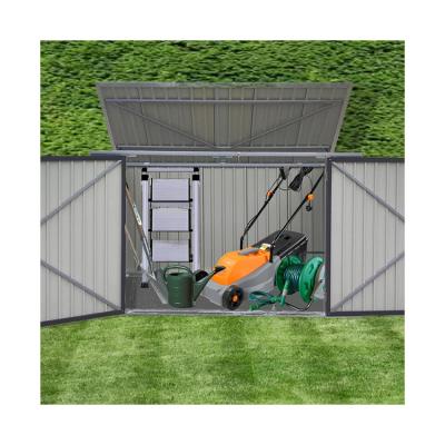 China Extra Large Garden Storage Shed Metal Shed Storage Tool Garden Building Shed with Lockable for sale