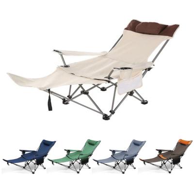 China Outdoor Camping Portable Folding Beach Chair mit Armlehne und abnehmbaren Armlehnen zu verkaufen