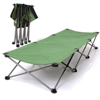 China Cama de campamento plegable portátil y plegable ultraligera para adultos sin tejido metálico inflable en venta