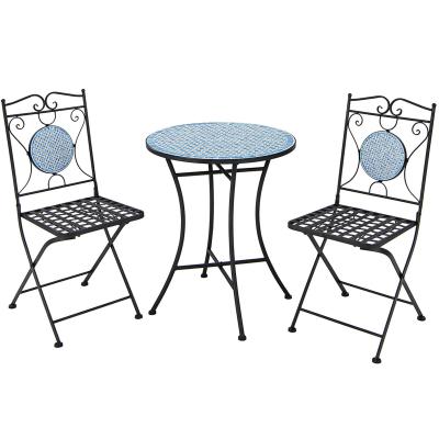 Китай Улучшите свой внешний декор с AJUNION All Weather Bistro Set Размер стола Dia24