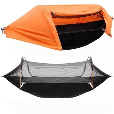 China Modern design stijl buitentuin parachute kampeertent met muggennet en regenbaai Te koop