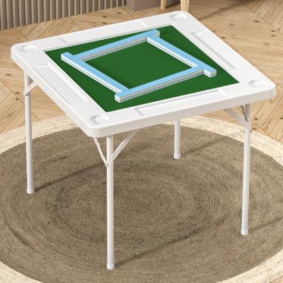 China Customizable Logo 4-Player Poker Card Mahjong Table for Outdoor and Indoor Activities for sale