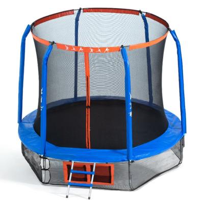 Chine Cadre en acier 14 FT ou OEM Adultes et enfants Fitness Jump Bed Trampoline avec filet de sécurité Sport intérieur à vendre