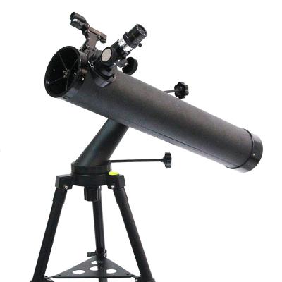 China Hot Sale Large Aperture Astronomical Telescope 80080 Reflective Monocular Telescope Metal Adult Observation for sale