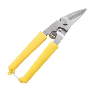 China Universal Cut Resistant Aviation Snips Hand Scissors Tin Scissors Tin Snips Cutting Elbow Stainless Steel Shears for sale