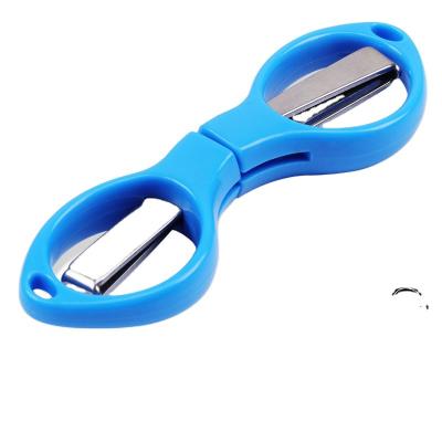 China Factory Sale High Quality Universal Stainless Steel Small Cutting Folding Scissors for Office Home for sale