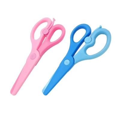 China Stationery Multifunctional Colored Clipping Children's Student School Hot Seller Scissors Universal for sale