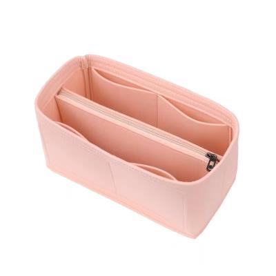 China Factory Supply Eco-friendly Felt Organizer Cosmetic Bag Felt Makeup Bag Felt Storage Bag China for sale