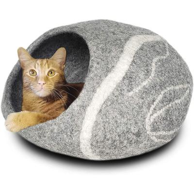 China Travel Amazon FBA Service Felt Wool Cat Cave Homes for sale