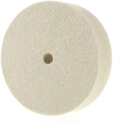 China Soft And Good Wear Premium 100% Organic Wool Felt Polishing Wheel Felt Polishing Wheel for sale