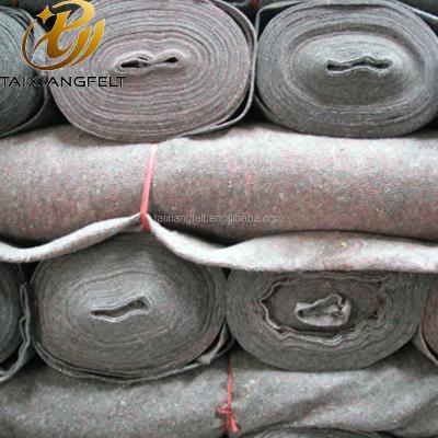 China Anti-static needle punched wool felt, carpet, fabrics for mattress and sofa and furniture packing for sale