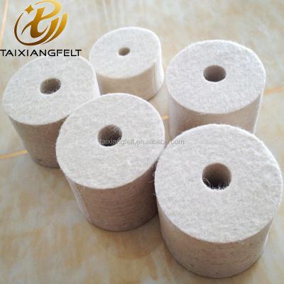 China Wool Wear Resistant Felt Polishing Wheel/Wool Wool Polishing Discs/Pads for sale