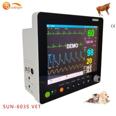 China Yes Hot Selling Yes Animal Hospital Vital Sign Portable Veterinary Monitor for sale