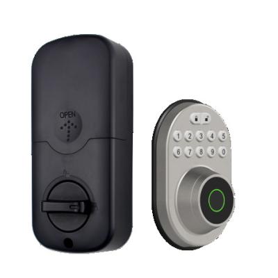 China Factory Stock Wholesale Tuya Bluetooth Password Fingerprint Auto Open Smart 30 Home Door Lock Set for sale