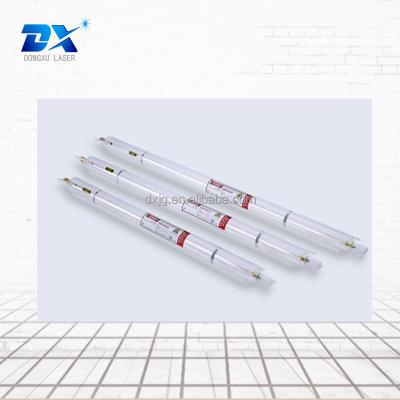 China Custom hotels efr/reci co2 laser tube 40w/60w/80w for laser engraving machine for sale