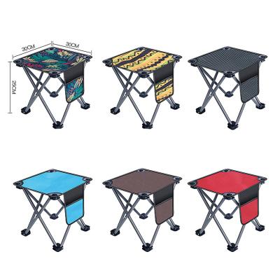 China Cheap Fishing Stool With Three Legs Easy Foldable Stool Folding Portable Camping Stool Chairs 28*28*25cm for sale