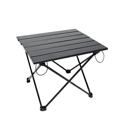 China Wholesale Outdoor Aluminum Portable Picnic Easy Carry Adjustable Folding Camping Table Foldable With Logo for sale