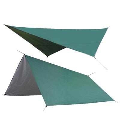 China Amazon Best Selling Lightweight Portable Lightweight Camping Tent Rain Fly Tent Tarp Shelter Hammock Tarp Sun Shade for sale