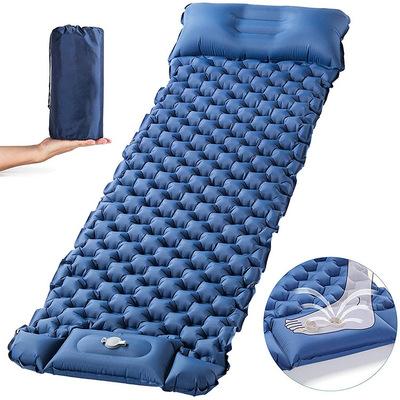 China Lightweight Inflatable Sleep Protection Mat Air Mattress Camping Sleeping Durable Ultralight Waterproof Tpu Contract For Camping for sale