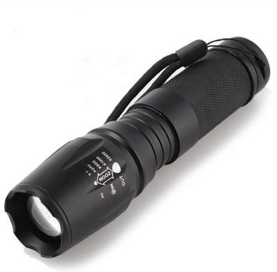 China Camping Pocket Water Resistant Led Tactical Flashlight High Lumens for sale