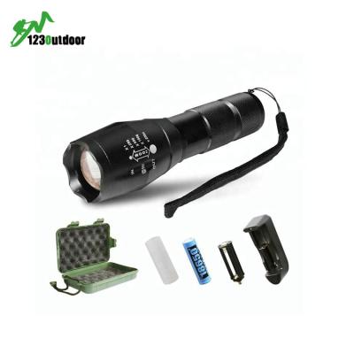 China Cheap Camping Bike Bicycle Led Flashlight Torch Light Lamp for sale