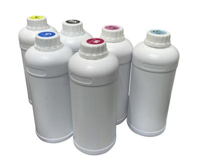 China Excellent DTF Ink 1000ML CMYKW for Epson I3200 Xp600 L1800 Printer Transfer Printing for sale