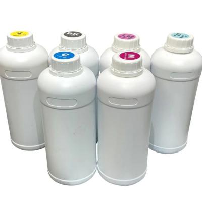 China Tinta a base de agua 1000ml a granel impermeable CMYK Impresión en blanco con protección solar ecológica en venta