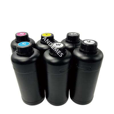 China Auto Machine Printing 1000ml UV DTF Ink For Sticker And Flatbed Printer for sale