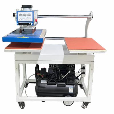 China 40cm*60cm Máquina de Prensa de Calor Doble para Camisas Fácil de Operar 160 KG en venta