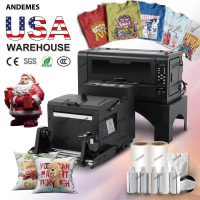 China 42 cm Printgrootte Multicolor High Speed All in One Mini DTF Printer met 2 printerkoppen Te koop