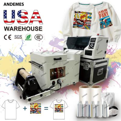 China A3 Mini Dtf Printer Roll To Roll Power Shaker Oven T Shirt Printing 2 Printhead XP600/i3200 for sale