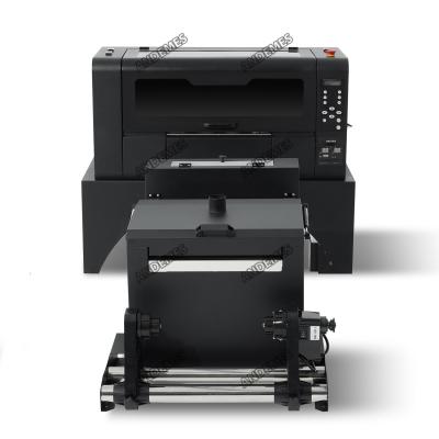 China XP600 Dual Heads A2 17 inch DTF printer voor duurzaam PET film T-shirt printen Te koop