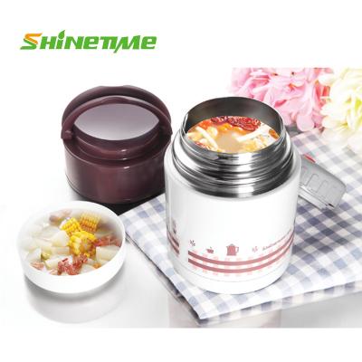 China Freshness Preservation 2021 Custom Stainless Vacuum Insulated Lunch Box With Hand Grip for sale