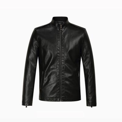 China Wholesale High Quality Fashionable Men's PU Leather Plus Size Plus Size Jackets Coats for sale