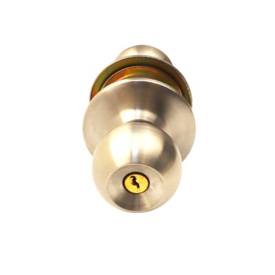 China High Quality Cheap Ideal Cylindrical Door Locks Steel Door/Mood Door Knob Lock Factory Knob Door Locks for sale