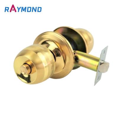 China Cylindrical Knobset Stainless Steel Bathroom Door Lock Bedroom Door Locks Handles for sale