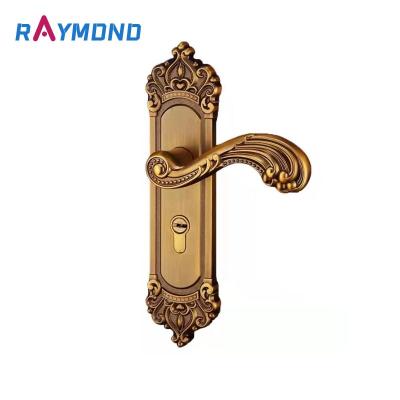 China High Quality House Door Handle Mortise Lever Aluminum Door Handle 4558 European Aluminum Set Hot Selling Lock for sale