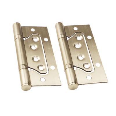 China Modern Door Hinges 4 Inch Stainless Steel Ball Bearing Hardware Heavy Duty Spring Movable Swept Self-Closing Grate for sale