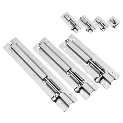 China Stainless Steel Turn Bolt Slide Security Sliding Door Bolt Lock Slide Bolt Latch Lock For Door for sale