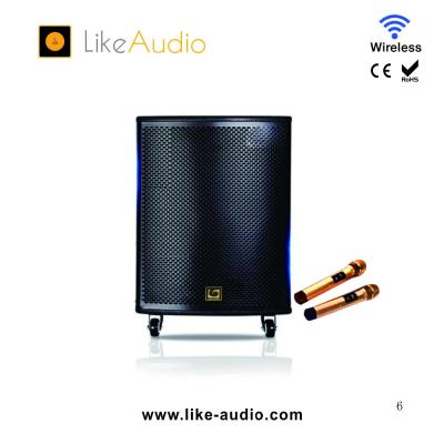 China 2018 PORTABLES sound good! Promotion of 15 inch portable cart plastic speakers PW-1530 audio system for sale