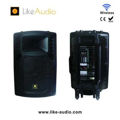 China Powerful sound PORTABLE! Trolley Active Speaker Portable Speaker Control Panel PT-1050im for sale