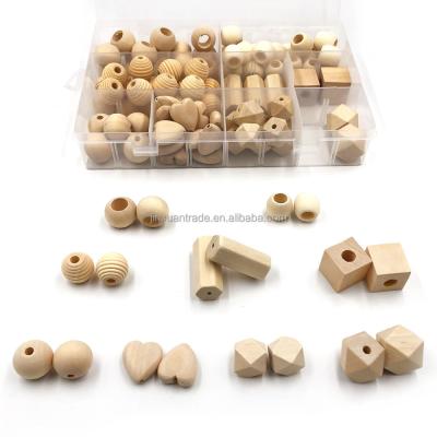 China Wholesale Minimalist Jewelry Making Supplies Large Hole Wooden Beads WOODEN 