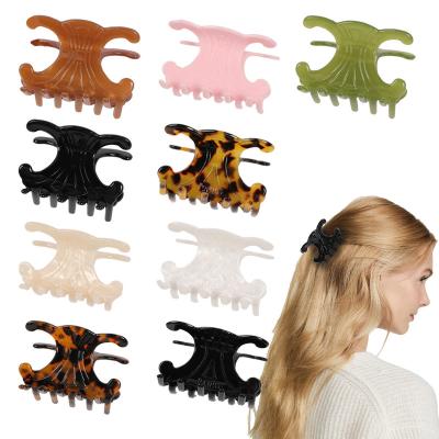 China New Hot Sale Acetate Hair Claw Clips Clips Custom Hair Claw Clips Shape Ladies Shark Clip Hair Accessories Wholesale for sale