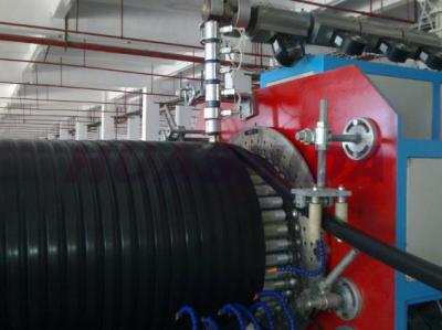 中国 Skrg3000 HDPE Large Diameter Heavy Caliber Extruding Hollow Wall Winding Making Plastic Pipe Machinery 販売のため